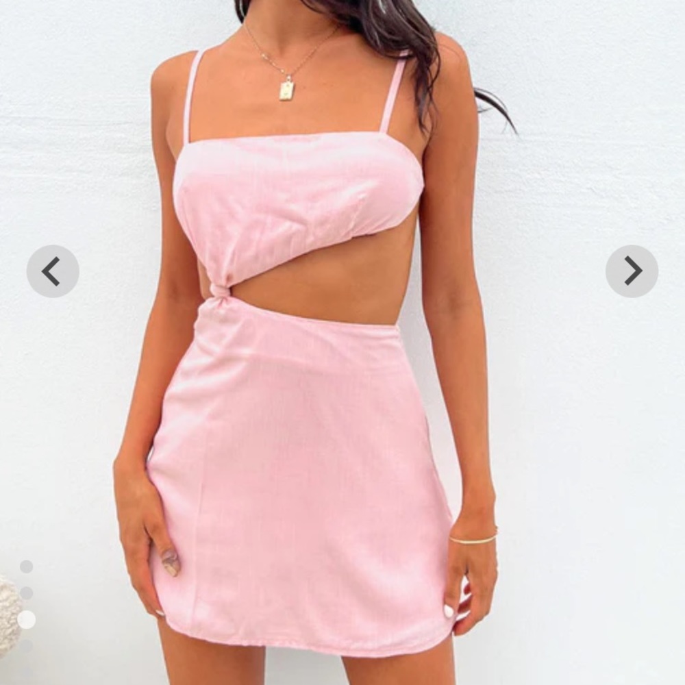 Beginning Boutique Tao Pink Mini Dress